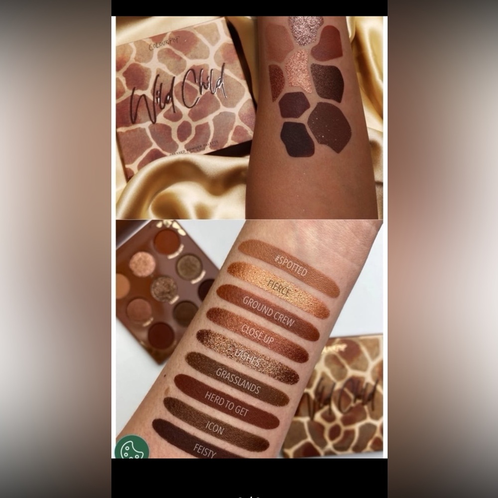 ColourPop Wild Child Eyeshadow Palette